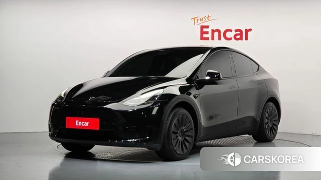 Tesla Model Y 2023 Черный из Кореи
