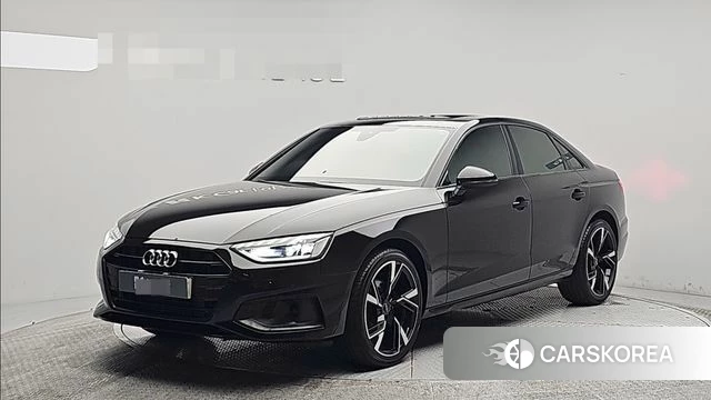 Audi A4 (B9) 2021 Черный из Кореи