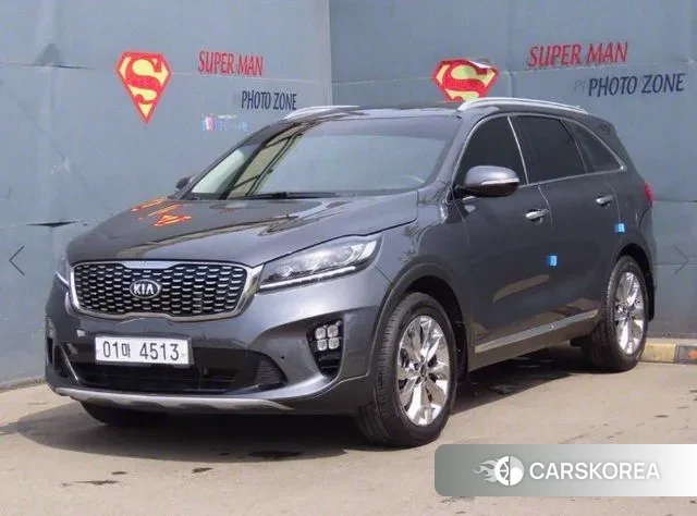 Kia The New Sorento 2018 Серебристо-серый из Кореи