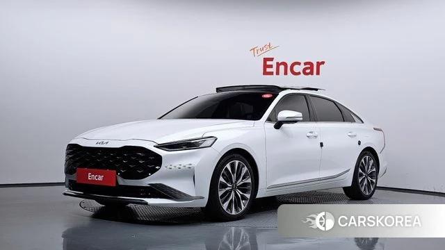 Kia K8 2021 Белый из Кореи