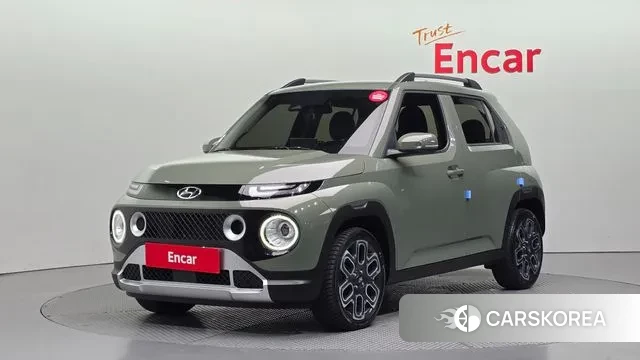 Hyundai Casper 2021 Темно-зеленый из Кореи
