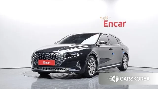Hyundai The New Grandeur IG Hybrid 2021 Серый из Кореи