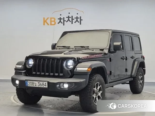 Jeep Wrangler (JL) 2021 Черный из Кореи
