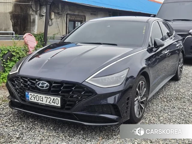 Hyundai Sonata (DN8) 2020 Синий из Кореи