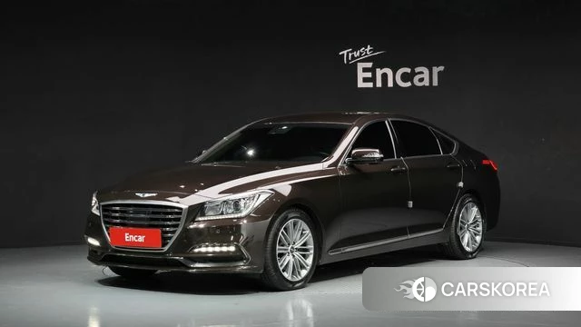 Genesis G80 2019 Коричневый из Кореи