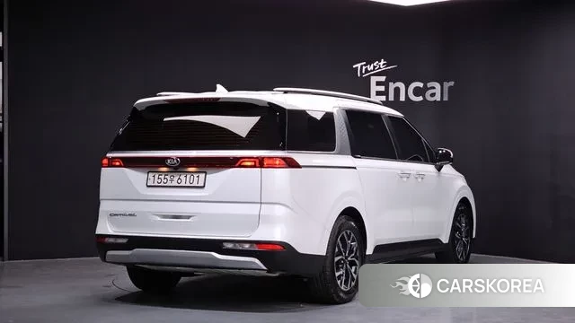 Kia Carnival 4th generation 2020 Белый из Кореи