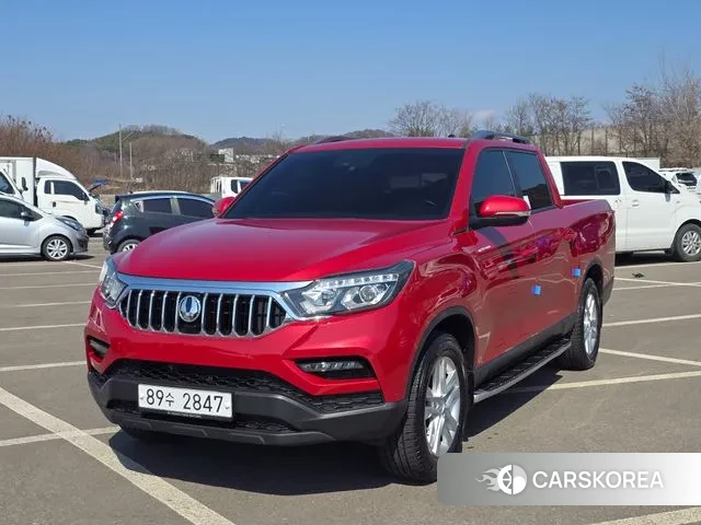 Ssangyong Rexton Sports Cannes 2020 Красный из Кореи