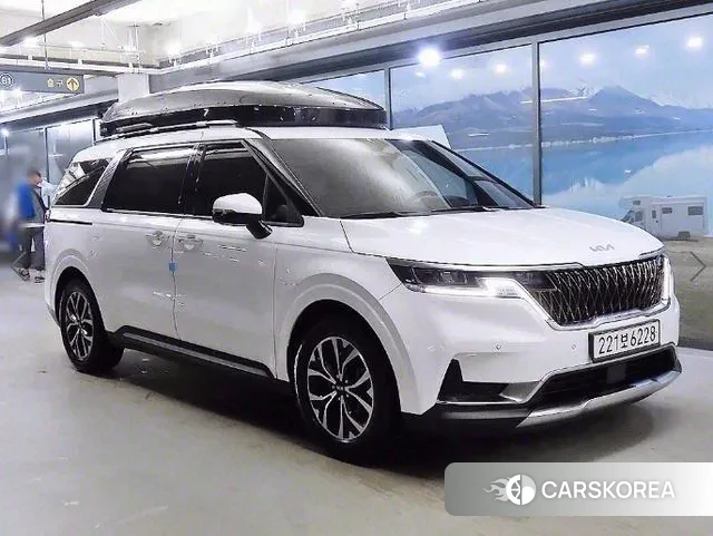 Kia Carnival 4th generation 2021 Белый из Кореи