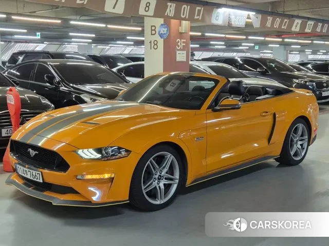 Ford Mustang 2019 Оранжевый из Кореи