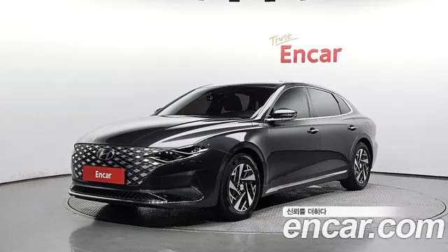 Hyundai The New Grandeur IG Hybrid 2020 Серый из Кореи