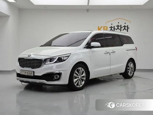 Kia All New Carnival 2018 Белый из Кореи