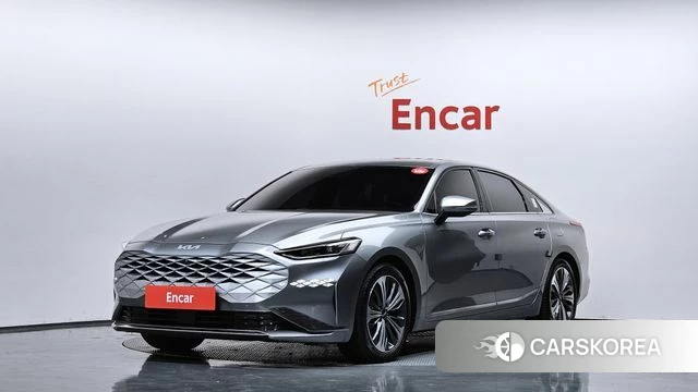Kia K8 2021 Серебристо-серый из Кореи