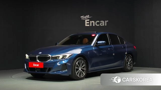 BMW 3 Series (G20) 2023 Синий из Кореи