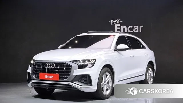 Audi Q8 (4M) 2020 Белый из Кореи