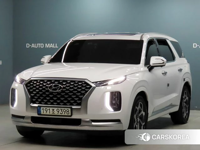 Hyundai Palisade 2021 Белый из Кореи
