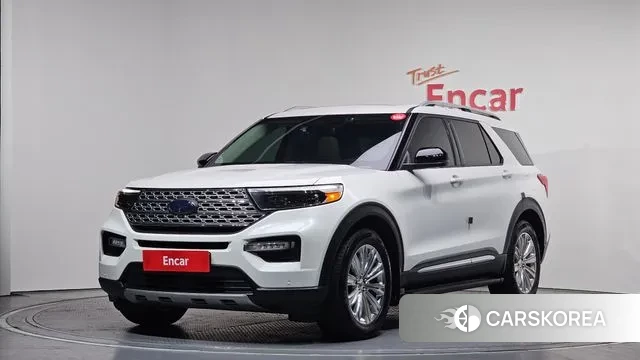 Ford Explorer 6th Generation 2019 Белый из Кореи