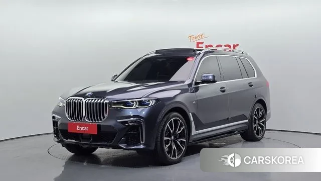 BMW X7 (G07) 2020 Серый из Кореи