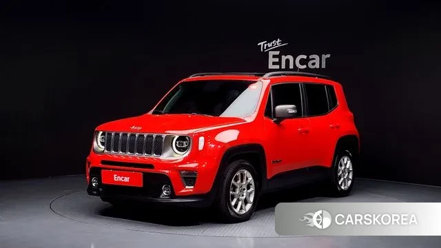 Jeep Renegade 2020 Красный из Кореи