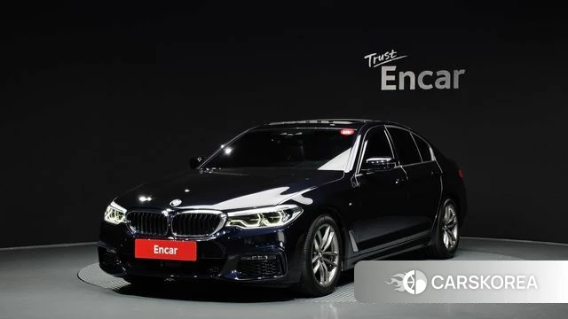 BMW 5 Series (G30) 2019 Черный из Кореи
