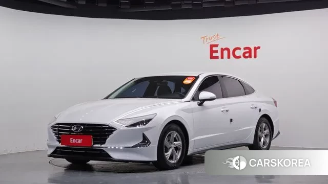 Hyundai Sonata (DN8) 2020 Белый из Кореи