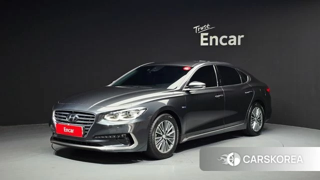 Hyundai Grandeur IG Hybrid 2019 Серый из Кореи