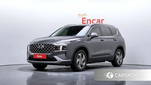 Hyundai The New Santa Fe 2022 Серый из Кореи