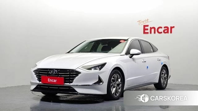Hyundai Sonata (DN8) 2021 Белый из Кореи