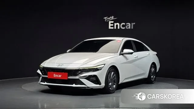 Hyundai The New Avante Hybrid (CN7) 2023 Белый из Кореи