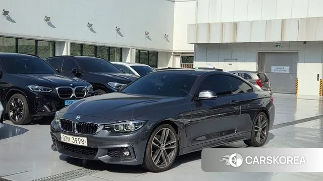 BMW 4 Series (F32) 2018 Серый из Кореи