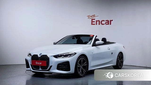 BMW 4 Series (G22) 2023 Белый из Кореи