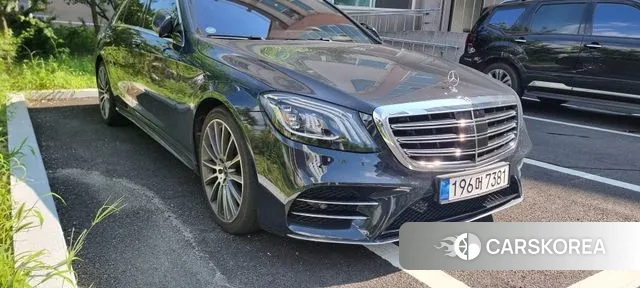 Mercedes-Benz S-Class W222 2018 Черный из Кореи