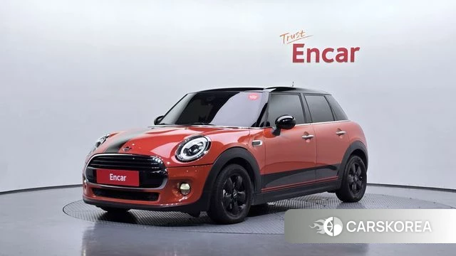 Mini Cooper 2018 Оранжевый из Кореи
