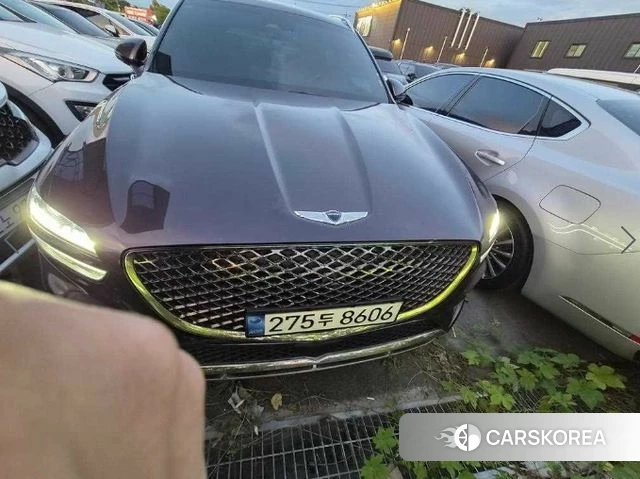 Genesis GV70 2021 Красный из Кореи