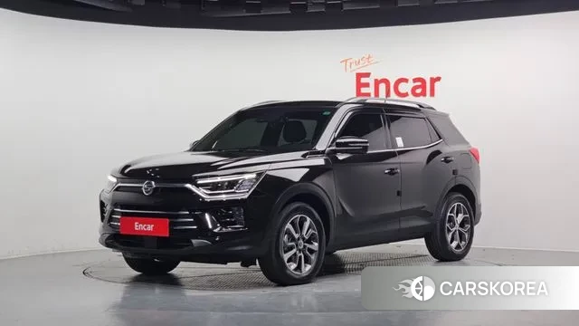 Ssangyong Beautiful Korando 2021 Черный из Кореи