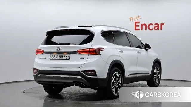 Hyundai Santa Fe TM 2018 Белый из Кореи