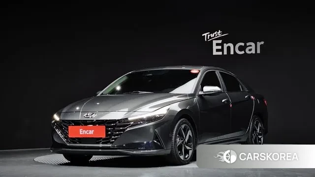 Hyundai Avante Hybrid (CN7) 2023 Серый из Кореи