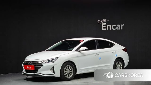 Hyundai The New Avante AD 2019 Белый из Кореи