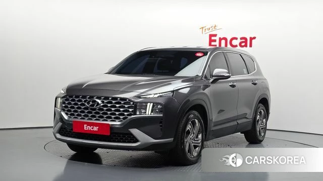Hyundai The New Santa Fe 2021 Серый из Кореи