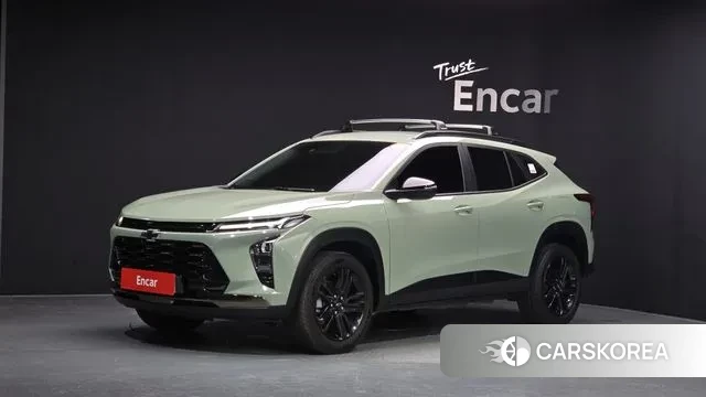 Chevrolet (GM Daewoo) Trax Crossover 2023 Зеленый из Кореи