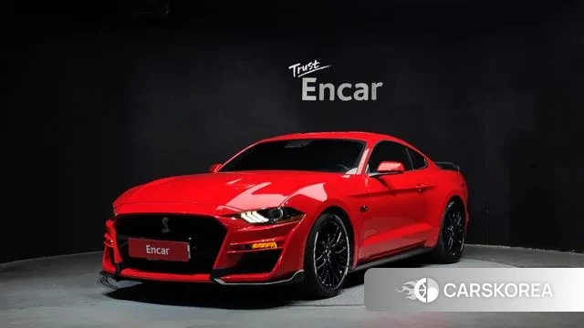 Ford Mustang 2019 Красный из Кореи