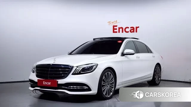 Mercedes-Benz S-Class W222 2019 Белый из Кореи