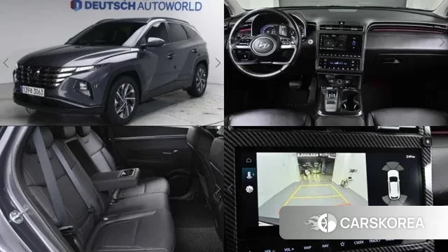 Hyundai Tucson (NX4) 2021 Серый из Кореи