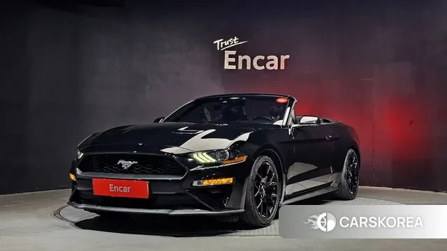 Ford Mustang 2021 Черный из Кореи