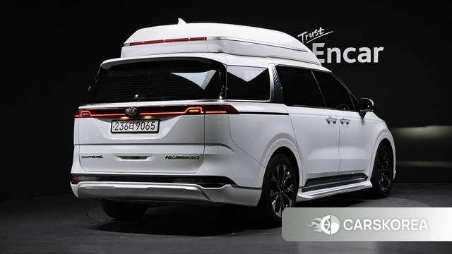 Kia Carnival 4th generation 2021 Белый из Кореи
