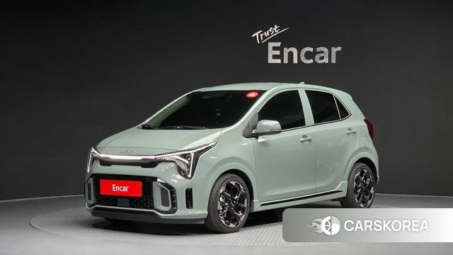 Kia The New Morning (JA) 2024 Темно-зеленый из Кореи