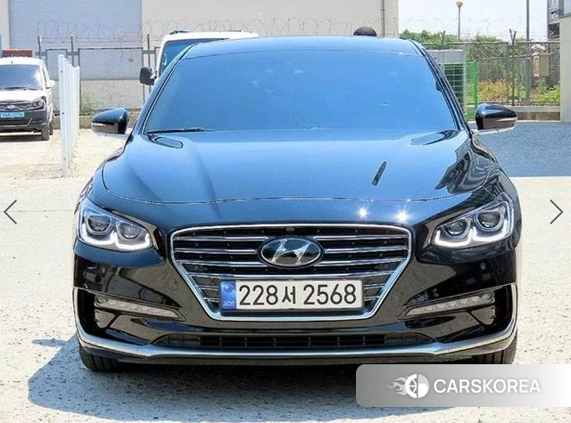 Hyundai Grandeur IG 2018 Черный из Кореи