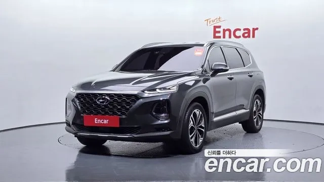 Hyundai Santa Fe TM 2019 Серый из Кореи