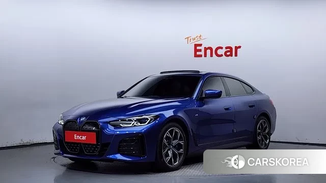 BMW i4 2023 Синий из Кореи