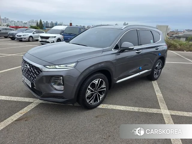Hyundai Santa Fe TM 2018 Серый из Кореи