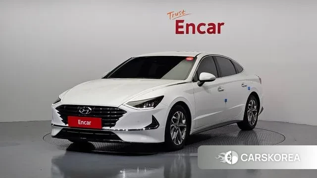 Hyundai Sonata (DN8) 2019 Белый из Кореи